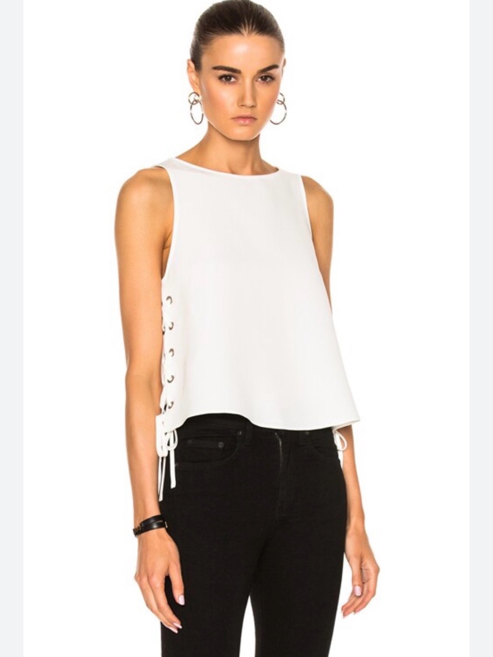 Rag & Bone Eliza Lace-Up top. Size M